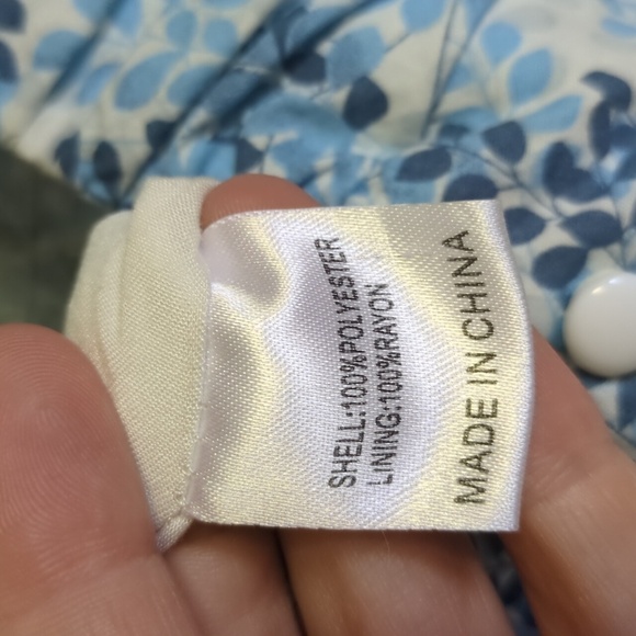 Urban Outfitters-Kiss the Sky side slit maxi dress In Lue Floral Print Size XS - Picture 11 of 13